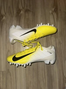 Nike Vapor Untouchable Speed 3 TD Football Cleats White/Yellow Size 10 - Picture 1 of 8