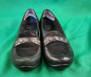Dansko schwarze bequeme Leder-Flats EUR 41 Damengröße 10,5 - 11 - Bild 1 von 9