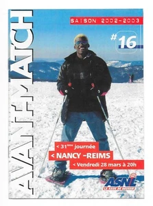 Avant Match - Saison 2002/2003 - N°16 - Egutu Oliseh - Nancy / Reims - Picture 1 of 1