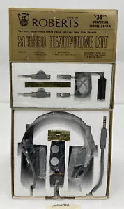 Vintage Roberts Rheem Modell 3850 A Universal Stereo Kopfhörer - Open Box - Bild 1 von 10