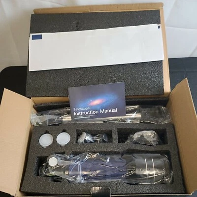 Emarth Telescope, 70mm/360mm Astronomical Refracter Telescope with Tripod & Find - Image 1 of 4