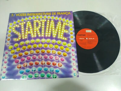 Startime Edith Piaf Charles Aznavour Jacques Brel Portug LP Vinyl 12 " VG/VG 2T - Image 1 of 3