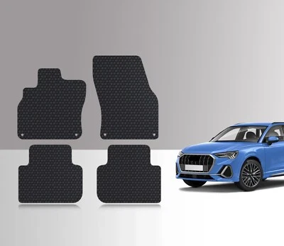 Alfombrillas ToughPRO negras para Audi Q3 All Weather Custom Fit 2019-2025 Foto 1 de 4