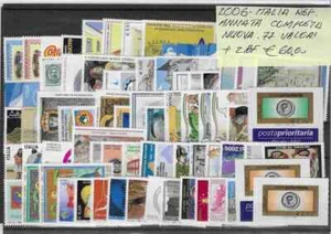2006 Italia Repubblica: Francobolli nuovi annata completa MNH 77 valori + 2BF - Foto 1 di 2