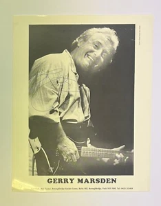 Gerry Marsden Signed Autograph Promo Photo (Gerry And The Pacemakers) - Picture 1 of 1