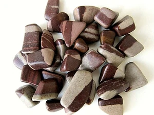 Three Shiva Linga Tumbled Stone 25-35mm Healing Crystal Kundalini Serpent Energy - Picture 1 of 2