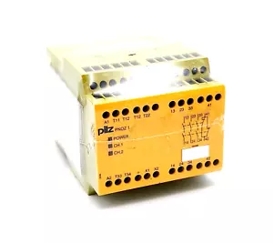 Pilz 775650 PNOZ 1 Sicherheitsschaltgerät (standalone) 230-240VAC 3n/o 1n/c - Picture 1 of 3