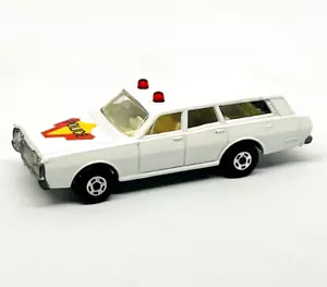 Matchbox Lesney Superfast 55 Mercury Police Car in white, no door labels, mint! - Picture 1 of 4