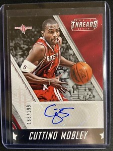 2015-16 Panini Threads Signage #45 Cuttino Mobley Auto /199 (H1)