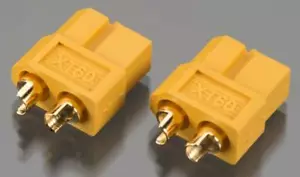 Integy XT60 Type Connector Female 3.5mm (2) C24548 - Picture 1 of 1
