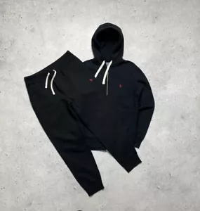 Polo Ralph Lauren Vintage Hype Track Suit Zip Hoodie Pants - Picture 1 of 21
