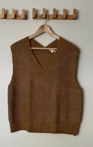 *o* NEU! S.OLIVER Damen Pullunder Gr. 40 in hellbraun cognac! Kuschelig schön! - Bild 1 von 4