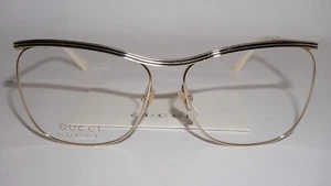 GUCCI Anteojos Nuevo Dorado Marfil GG0822O 003 58 14 145 - Imagen 1 de 8