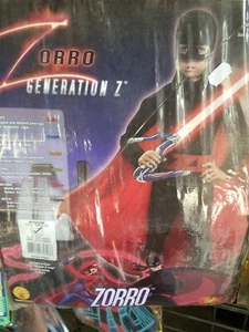 ZORRO Child Costume SIZE M 8-10 RUBIES 50 % OFF - Picture 1 of 1