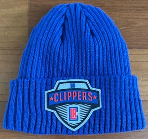 New Era LOS ANGELES CLIPPERS Knit Interior Lining Beanie (BLUE) NBA harden zubac - Picture 1 of 3