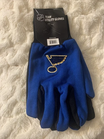 ST LOUIS BLUES NHL SPORTS UTILITY GRIP GLOVES TEAM LOGO. Officially Licensed 🏒 Cover
