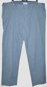 MENS M&S SUPER LIGHTWEIGHT ACTIVE WAIST CHINOS TROUSERS SIZE W48 L35 BLUE NEW - Picture 1 of 2