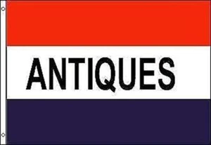 High Quality Antiques Polyester Flag Banner Sign | 3'x 5' | All Weather | Sturdy - Picture 1 of 1