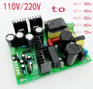 500W +/-30v ~ 70Vamplifier doble voltaje PSU amplificador de audio placa de fuente de alimentación conmutada - Imagen 1 de 5