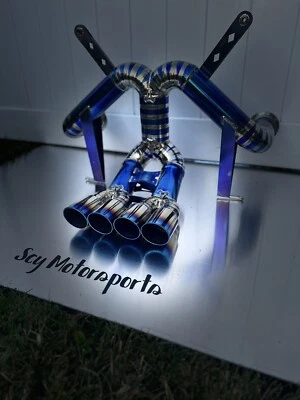 Sistema de escape de titanio Lamborghini Aventador LP700 SMF1 Series F1 sonido de escape Foto 1 de 4