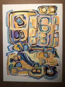 MARK WIENER - UNITED NATIONS (WFUNA) ART GRAPHIC - 1985 "ILO TURIN CENTRE" - Bild 1 von 6