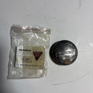 Tapa de llenado de tanque de aceite BSA aleación pulida con guiones modelos A B M 65-8560 65-8500 NOS - Imagen 1 de 6