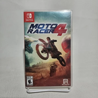 Moto Racer 4 (Nintendo Switch, 2018) Con Estuche Original Probado  Foto 1 de 4