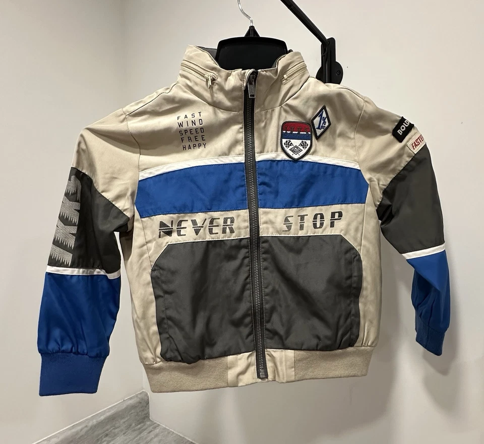 Chaqueta de bombardero IKKS para niños talla 6 años Foto 1 de 4