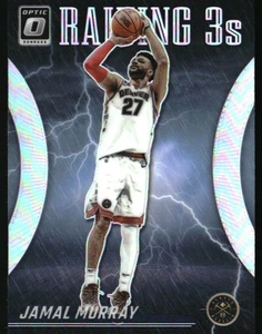 2023-24 Donruss Optic #3 Jamal Murray Raining 3s Holo Denver Nuggets - Picture 1 of 2