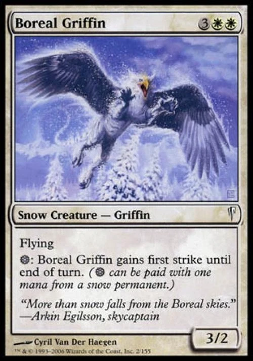 Boreal Griffin - Medium Play MTG Coldsnap - Image 1 of 1