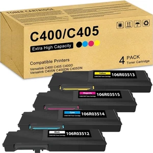 VersaLink C400 C405 Toner 4-pak Wysoka wydajność Zamiennik 106R03512-15 Xerox - Zdjęcie 1 z 2