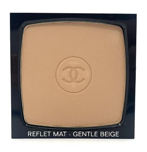 Chanel GENTLE BEIGE Reflect Purete Mat Shine Control Pressed Powder spf 15 .47oz - Picture 1 of 3
