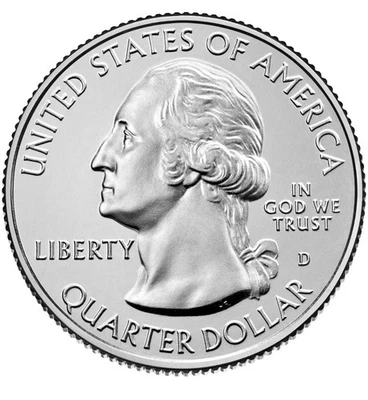 2004 D Texas Quarter BU Uncirculated Clad 25c Coin - Image 1 of 2