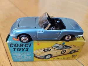 Corgi Toys 318 Lotus Elan S2 Collectible Model Made in England 1 43 Scale - Picture 1 of 6