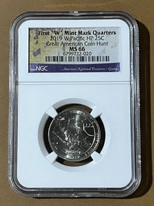 2019 W Quarter War in Pacific NGC MS66 - Picture 1 of 3