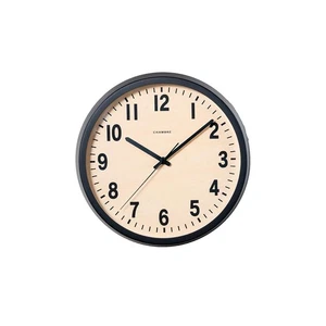 Wall Clock Japanese Handcrafted Round Solid Walnut Wood Wall Clock Silent Non... - Picture 1 of 8