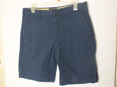 Pantalones Cortos DOCKERS Ultimate en Rayas Azules Multi - Talla 32 (Se Adapta a 34) Diseño Caqui Foto 1 de 4