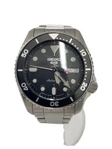 【Watch】SEIKOSKX Sports Style Automatic Watch Analog Stainless Steel BLK - Picture 1 of 5
