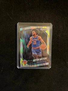 2024-25 Panini Prizm Black Anton Watson RC Skewed Prizm 131/249 #238 Knicks - Picture 1 of 2