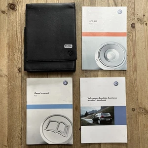 2009-2014 VOLKSWAGEN POLO OWNERS HANDBOOK MANUAL PACK & WALLET Print 2010 R19206 - Picture 1 of 24