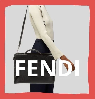 Bolso de hombro de mano bidireccional Fendi Selleria Peekaboo #PCF849 Foto 1 de 4