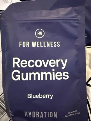 Gomitas de recuperación para bienestar arándano 12/25 Foto 1 de 2