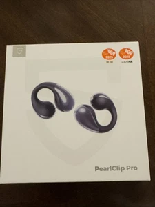 SoundPEATS PearlClip Pro Bluetooth Ohrhörer Schwarz Kopfhörer Clip On Ear Buds - Bild 1 von 5