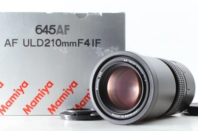 [MINT w/Box] Mamiya 645 AF 210mm f4 ULD IF Telephoto Lens for 645AF From JAPAN - Image 1 of 4