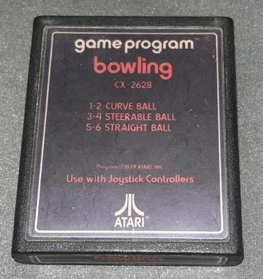 Atari 2600 ~ Bowling ~ UNTESTED #J197 - Image 1 of 2