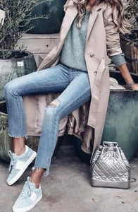 Herno Trenchcoat Rose Gr 40 - Bild 1 von 2