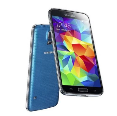 Samsung Galaxy S5 SM-G900F 16GB Blcak White 4G LTE GSM  Smartphone - Image 1 of 4