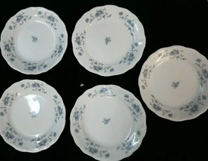 Johann Haviland/Blue Garland Plates 6" Traditions Fine China-Set of 5 - Picture 1 of 2