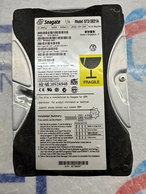 SEAGATE ST313021A 9P5003-003 13GB - Image 1 of 4