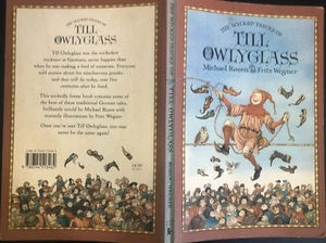 THE WICKED TRICKS OF TILL OWLYGLASS Michael Rosen Fritz Wegner HUMOUR GERMAN - Picture 1 of 5